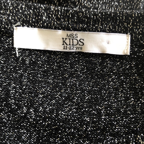 Black and silver sparkly cardigan - Picture 3 of 3